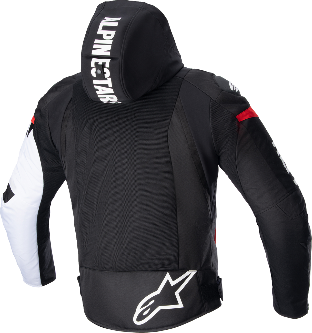 ALPINESTARS Zaca Air Jacket - Black/White/Red Fluo - 2XL