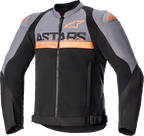 SMX Air Jacket - Dark Gray/Black/Orange Fluo - Large (1)