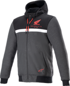 Honda Chrome Street Hoodie - Black/Gray/Red - Small (1)