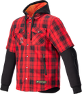 MO.ST.EQ Tartan Jacket - Red/Black - Large (1)