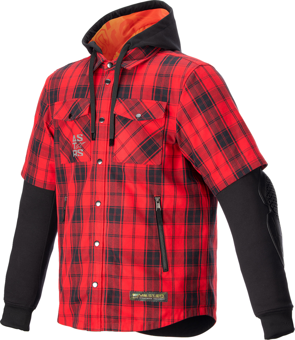 MO.ST.EQ Tartan Jacket - Red/Black - 3XL (1)