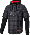 MO.ST.EQ Tartan Jacket - Gray/Black - Medium (1)