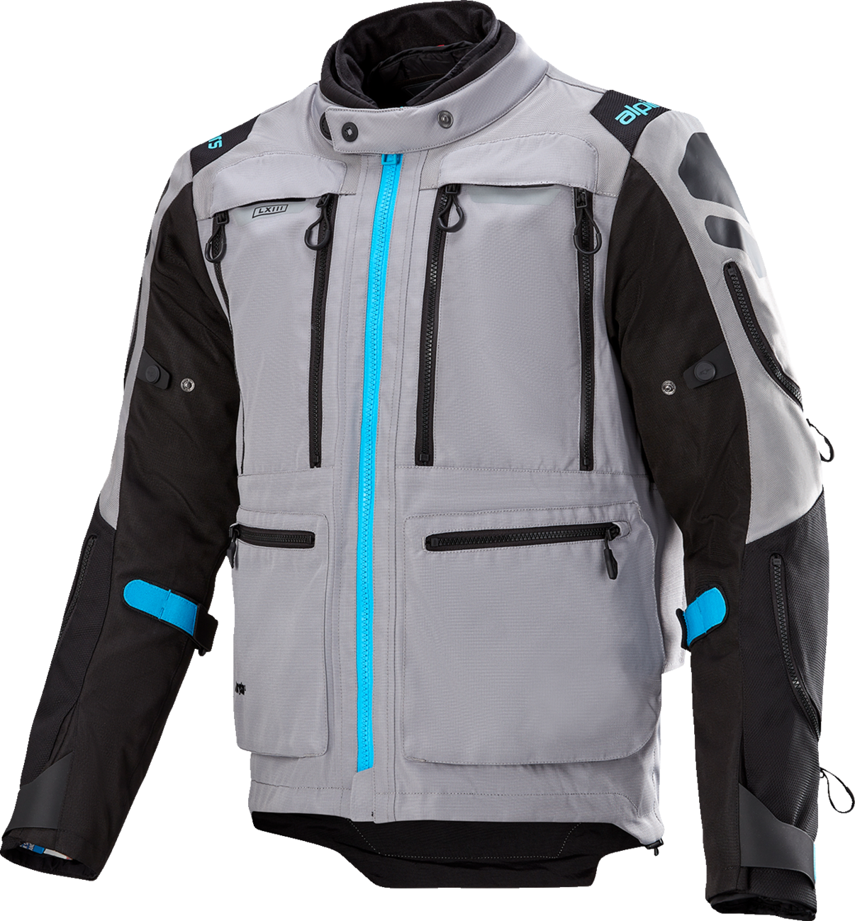 Alpinestars Ardent 3in1 Adventure Touring Jacket - Gray/Black/Blue