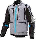 Ardent 3in1 Adventure Touring Jacket - Gray/Black/Blue - Medium (1)