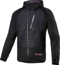 MSE Hybrid Hooded Jacket - Black - 2XL (1)