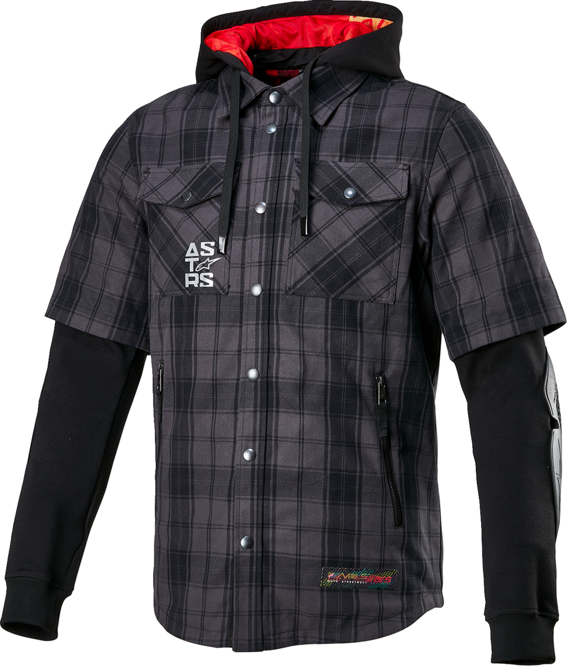 Alpinestars MO.ST.EQ Tartan Jacket - Gray/Black