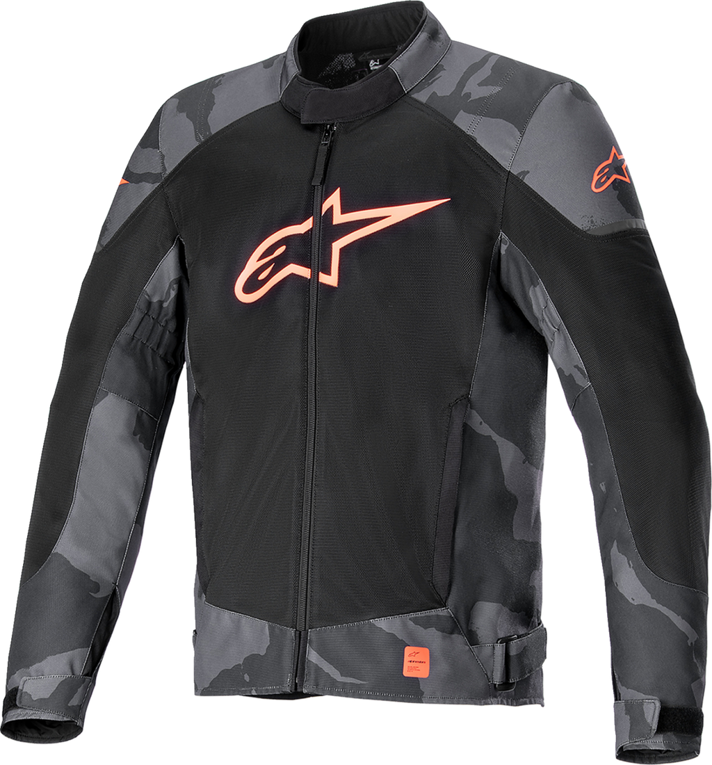 ALPINESTARS T-SP X Superair Jacket - Gray Camo/Red Fluo - Small