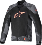 ALPINESTARS T-SP X Superair Jacket - Gray Camo/Red Fluo - Small