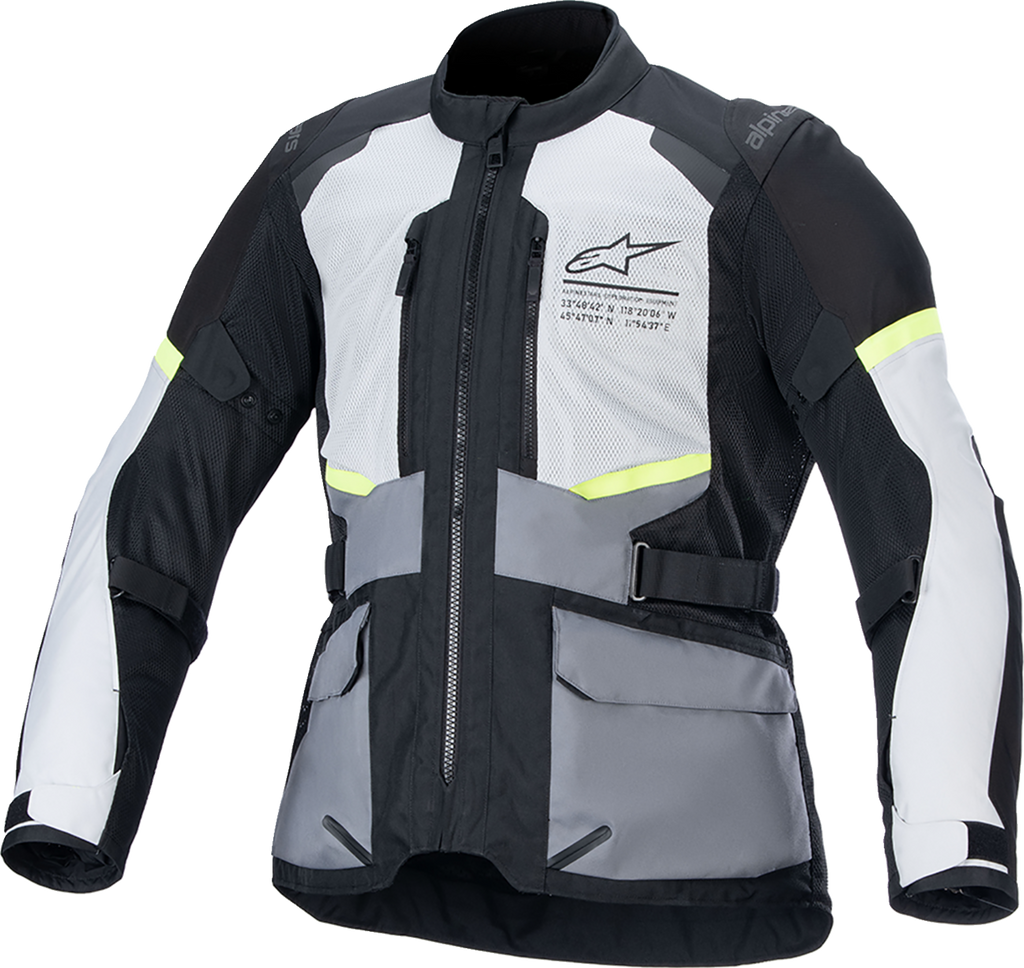 Alpinestars Andes Air Drystar® Jacket - Ice Gray/Dark Gray/Black