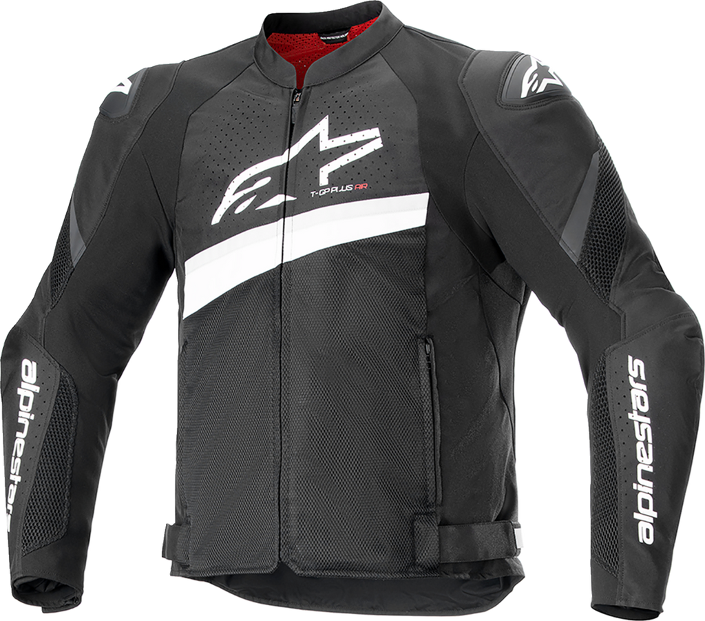 T-GP Plus R v4 Airflow Jacket - Black/White - Small (1)