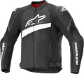 T-GP Plus R v4 Airflow Jacket - Black/White - Large (1)