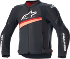 Alpinestars T-GP Plus R v4 Airflow Jacket - Black/Red Fluo