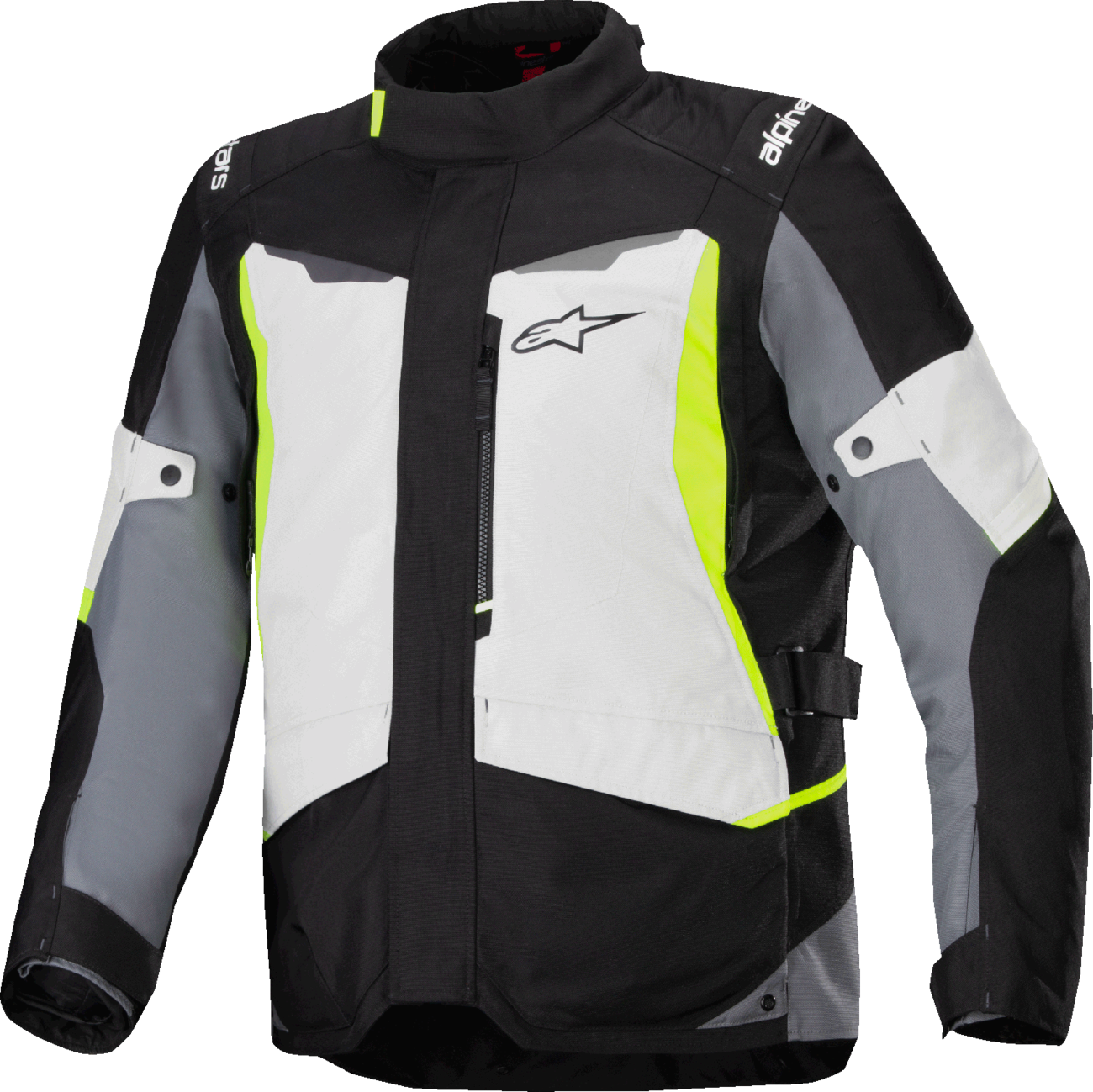 Alpinestars ST-1 WP Jacket - Ice Gray/Black/Yellow Fluo
