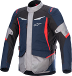 Alpinestars ST-1 WP Jacket - Dark Blue/Black/Bright Red