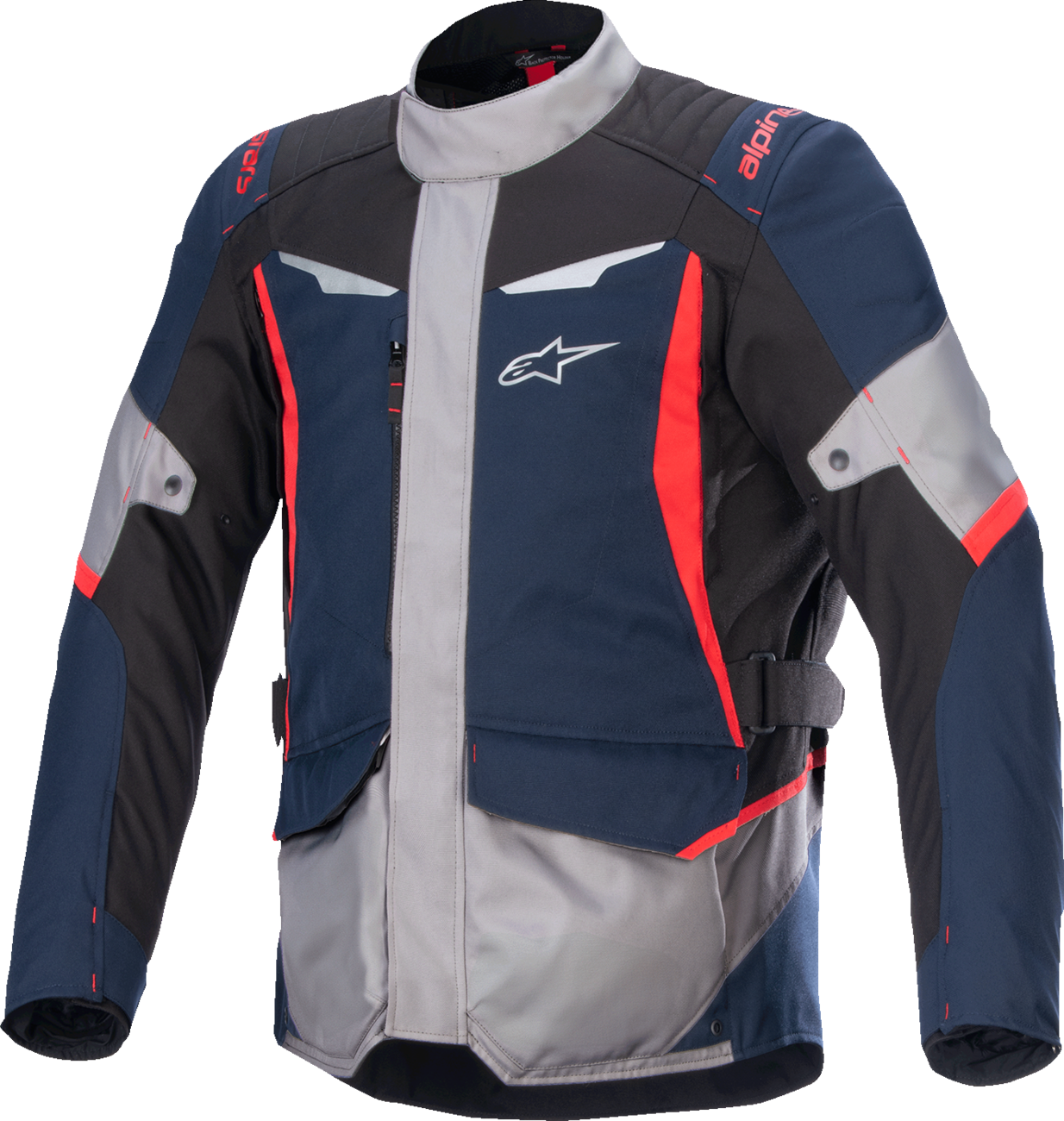 Alpinestars ST-1 WP Jacket - Dark Blue/Black/Bright Red