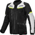 Bogota Pro Drystar® Jacket - Dark Black/Ice Gray/Yellow Fluo - Large (1)