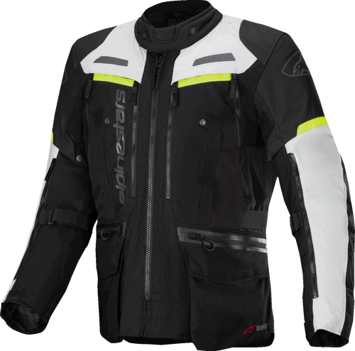 Bogota Pro Drystar® Jacket - Dark Black/Ice Gray/Yellow Fluo - 3XL (1)