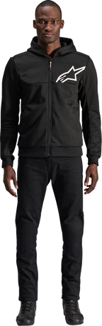 Alpinestars Chrome v2 Sport Hoodie - Black/White