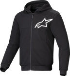 ALPINESTARS Chrome v2 Sport Hoodie - Black/White - Medium
