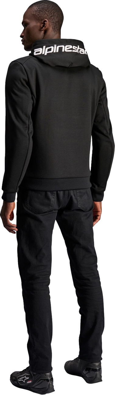 ALPINESTARS Chrome v2 Sport Hoodie - Black/White - Medium
