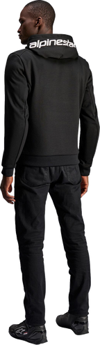 ALPINESTARS Chrome v2 Sport Hoodie - Black/White - Medium