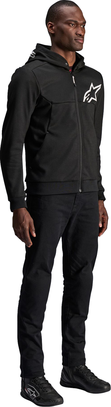 ALPINESTARS Chrome v2 Sport Hoodie - Black/White - Medium