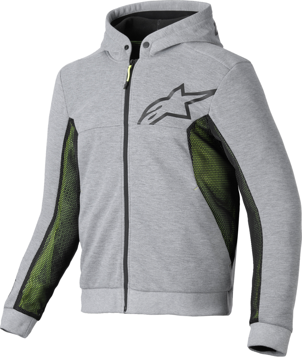 ALPINESTARS Chrome Air Sport Hoodie - Heather Gray/Black - Large