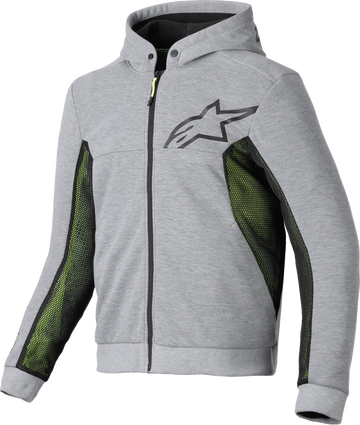 ALPINESTARS Chrome Air Sport Hoodie - Heather Gray/Black - Large