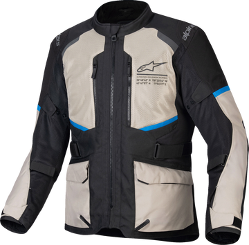 Andes Air Drystar® Jacket - Black/Laurel Gray/Bright Blue - Small (1)