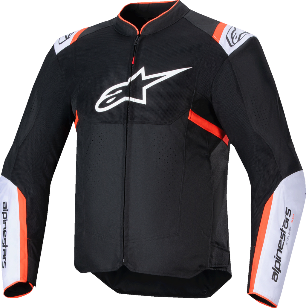ALPINESTARS T-SPS Air v2 Jacket - Black/White/Red Fluo - XL