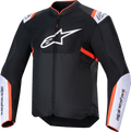 ALPINESTARS T-SPS Air v2 Jacket - Black/White/Red Fluo - XL
