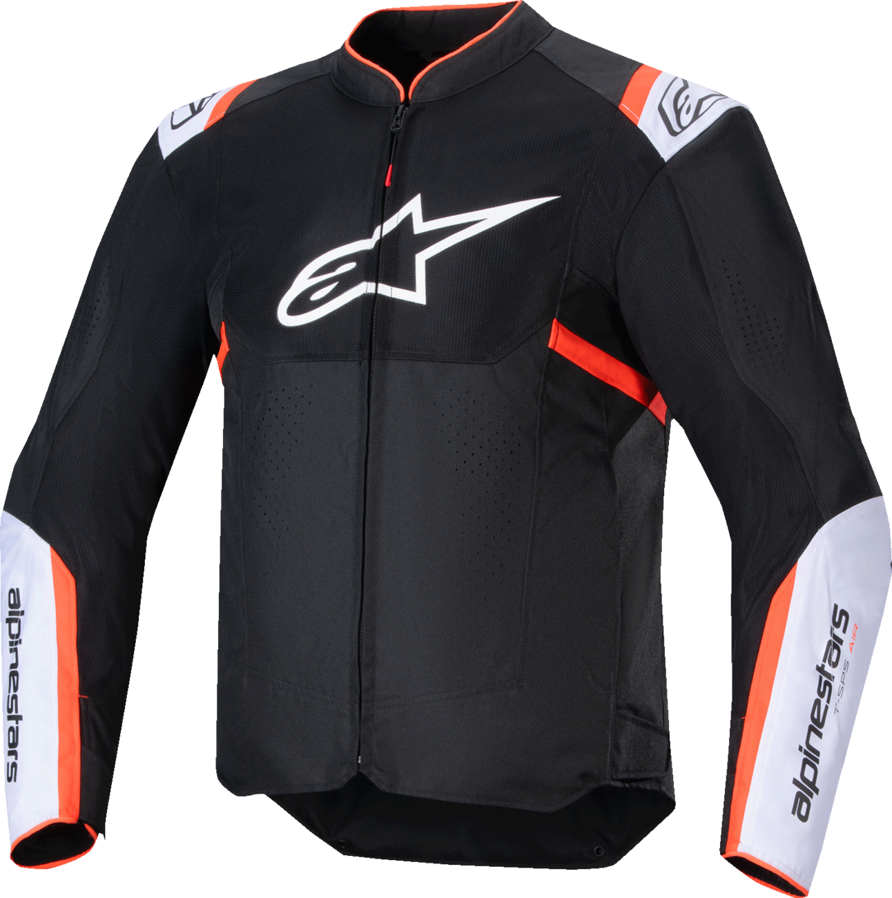 ALPINESTARS T-SPS Air v2 Jacket - Black/White/Red Fluo - XL