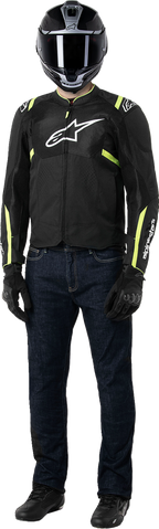ALPINESTARS T-SPS Air v2 Jacket - Black/Yellow Fluo - Large