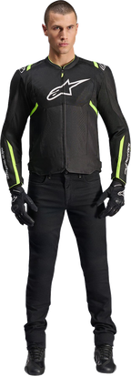 Alpinestars T-SPS Air v2 Jacket - Black/Yellow Fluo