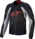 ALPINESTARS Troop-Air Jacket - Black/Ash Gray/Bright Red - Small