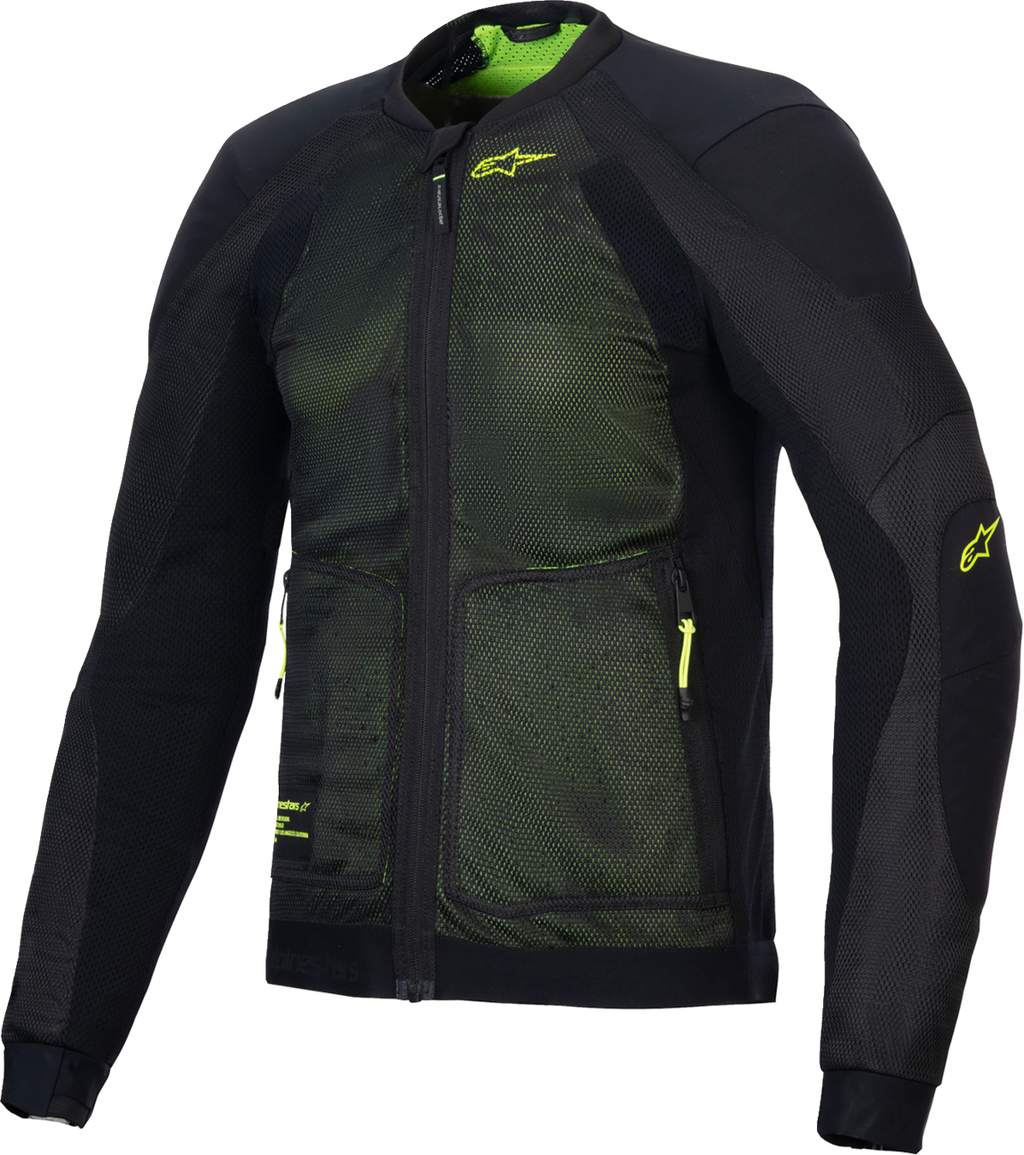 Troop-Air Jacket - Black/Fluo Yellow - Small (1)