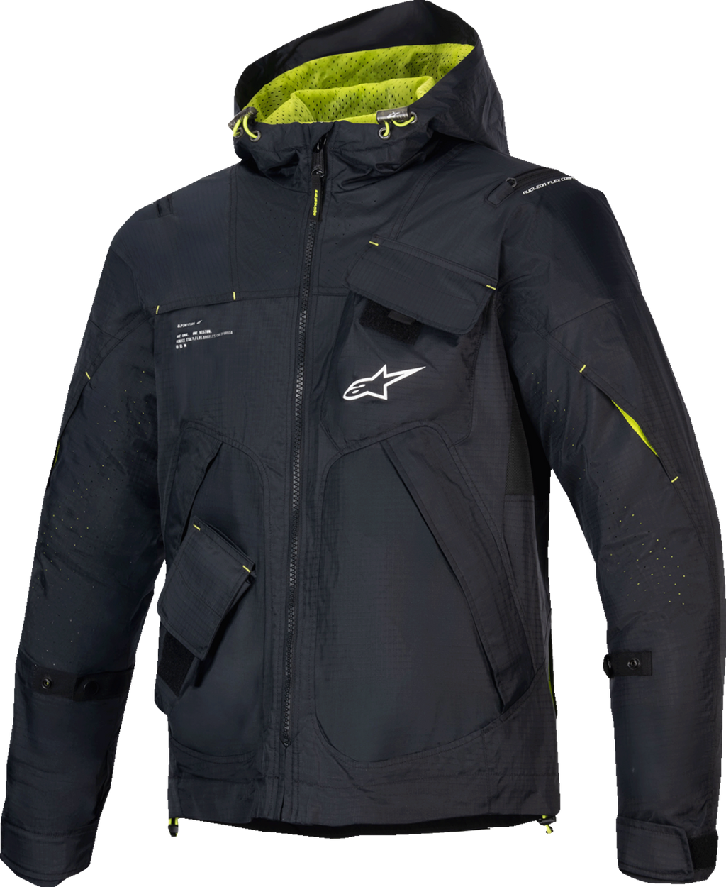 Mogress Air Jacket - Black/Lime Punch/White - Small (1)