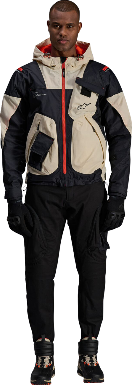 ALPINESTARS Mogress Air Jacket - Black/Almond/Hot Orange - 2XL
