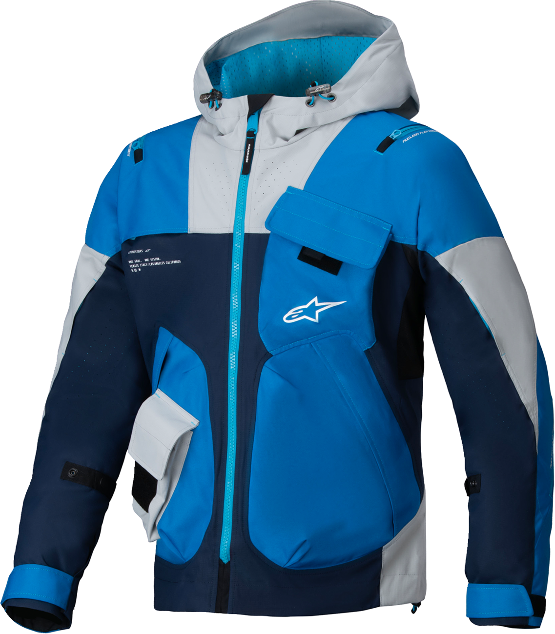 Alpinestars Mogress Air Jacket - Blue/Almond