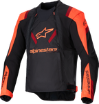 T-Stunt Air Jacket - Black/Red Fluo/Dark Red - Small (1)