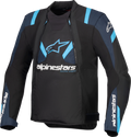 ALPINESTARS T-Stunt Air Jacket - Black/Dark Blue/Blithe Blue - 4XL