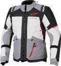 Andes v4 Drystar® Jacket - Dark Gray/Ice Gray/Black/Bright Red - Medium (1)