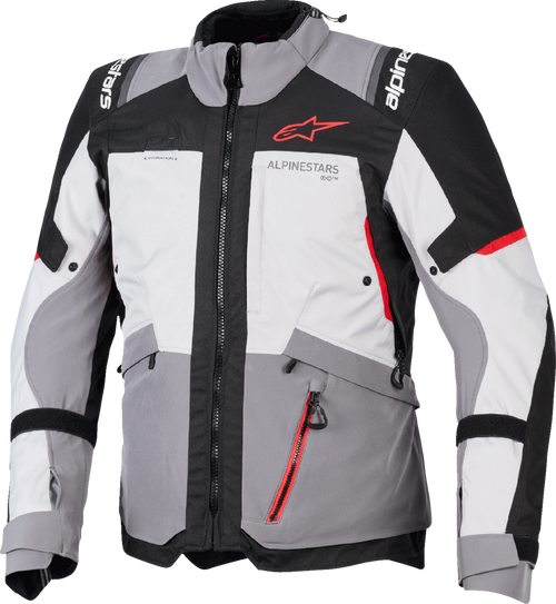 Andes v4 Drystar® Jacket - Dark Gray/Ice Gray/Black/Bright Red - Large (1)