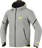 Alpinestars Aeroshell Waterproof Jacket - Mid Gray/Yellow Fluo