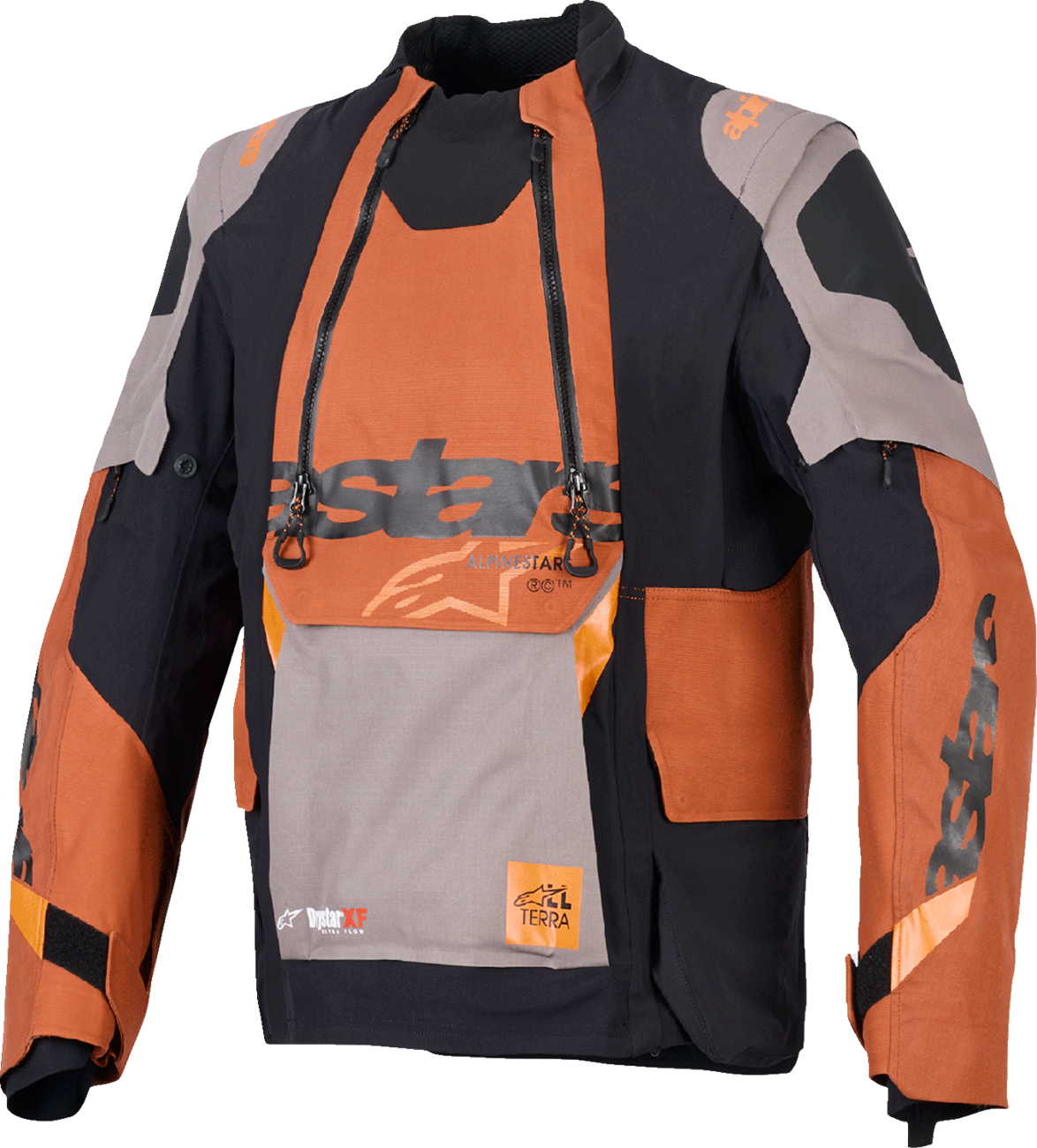 Alpinestars Halo Pro Drystar® XF Laminated Jacket - Walnut/Rust/Black