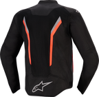 ALPINESTARS AST v3 Air Jacket - Black/Dark Gray/Red Fluo - Medium