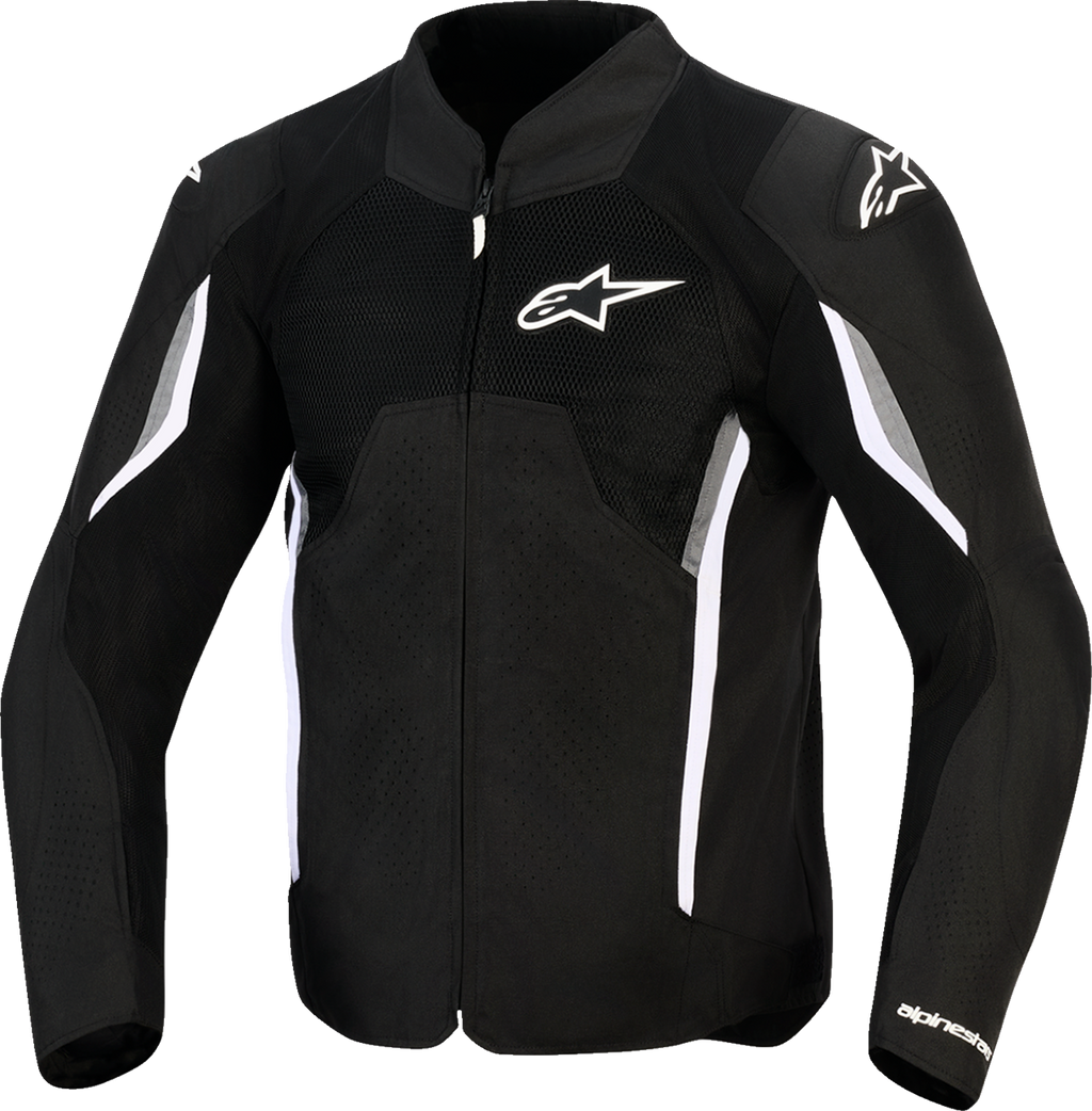 ALPINESTARS AST v3 Air Jacket - Black/Dark Gray/Red Fluo - Medium