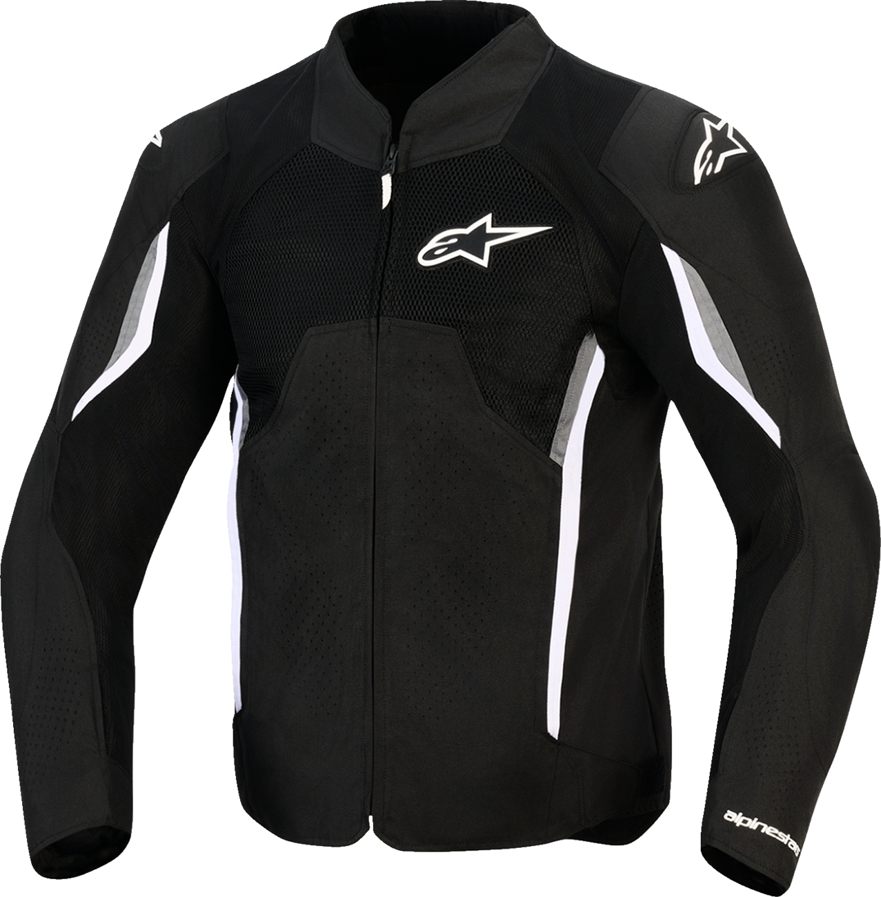 ALPINESTARS AST v3 Air Jacket - Black/Silver/Yellow Fluo - Large
