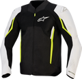 ALPINESTARS AST v3 Air Jacket - Black/Silver/Yellow Fluo - Large