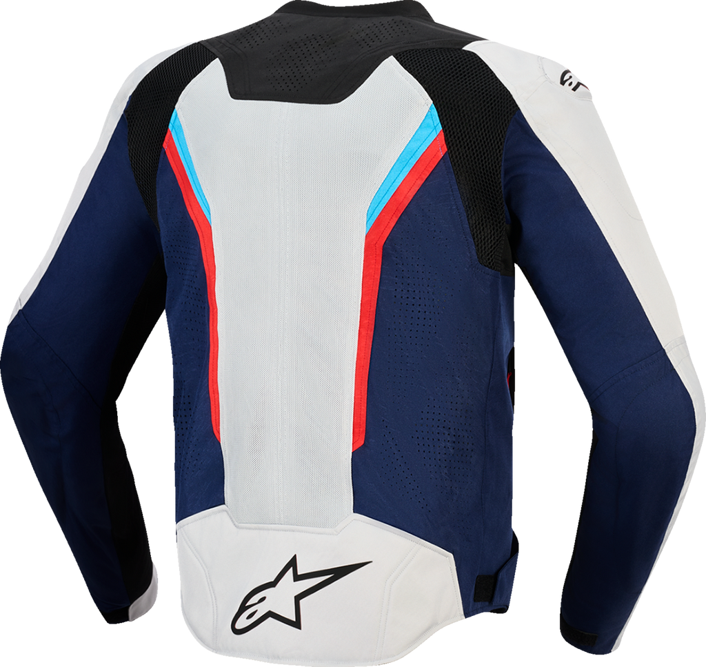 ALPINESTARS AST v3 Air Jacket - Silver/Deep Blue/Bright Red - Medium